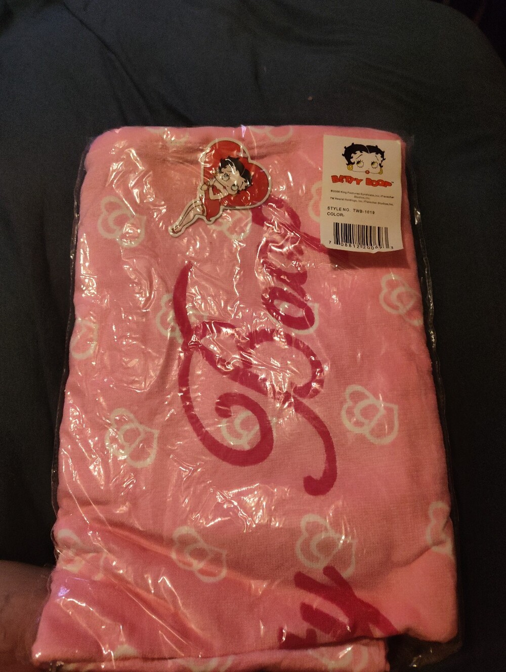 Pink Printed Betty Boop - Picture 2 of 2